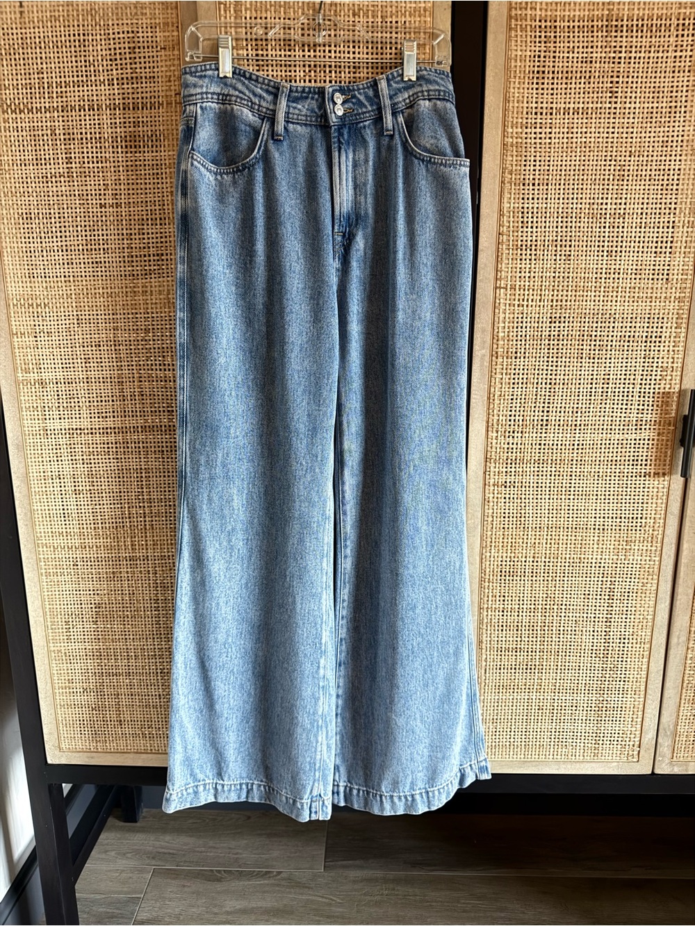 7 For All Mankind Light Blue Modern Dojo Trouser Jeans